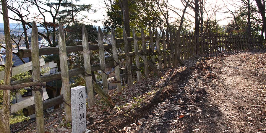 明智長山城